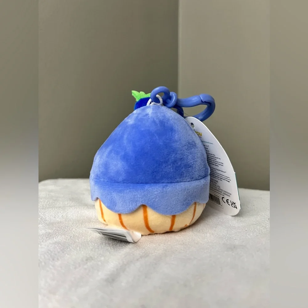 Jova Plush Clip-On Blueberry Muffin Squishmallows